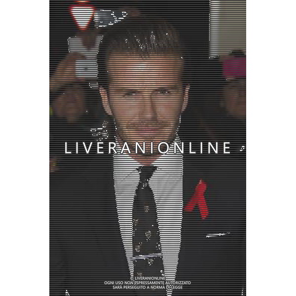David Beckham attends the World premiere of \'The Class of 92\' at the Odeon West End in London. 1st December 2013. AG ALDO LIVERANI SAS ONLY ITALY