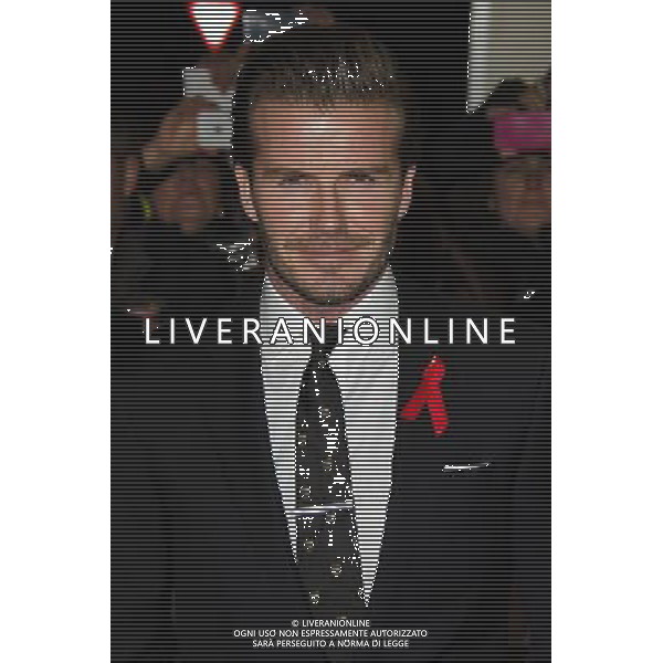 David Beckham attends the World premiere of \'The Class of 92\' at the Odeon West End in London. 1st December 2013. AG ALDO LIVERANI SAS ONLY ITALY