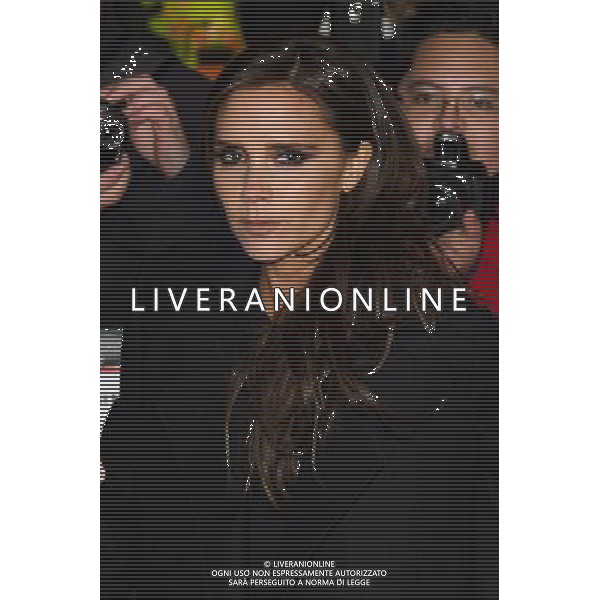 Victoria Beckham attends the World premiere of \'The Class of 92\' at the Odeon West End in London. 1st December 2013. AG ALDO LIVERANI SAS ONLY ITALY