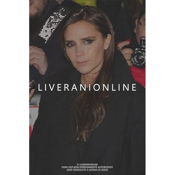 Victoria Beckham attends the World premiere of \'The Class of 92\' at the Odeon West End in London. 1st December 2013. AG ALDO LIVERANI SAS ONLY ITALY