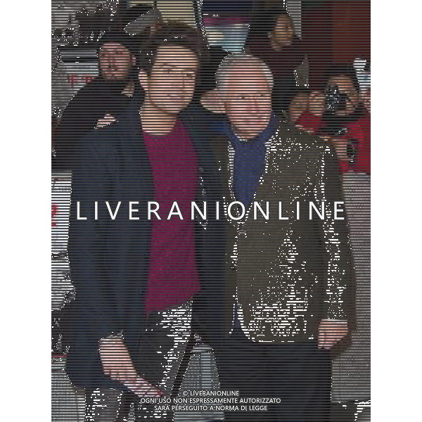 Nick Grimshaw and Peter Grimshaw attends the World premiere of \'The Class of 92\' at the Odeon West End in London. 1st December 2013. AG ALDO LIVERANI SAS ONLY ITALY