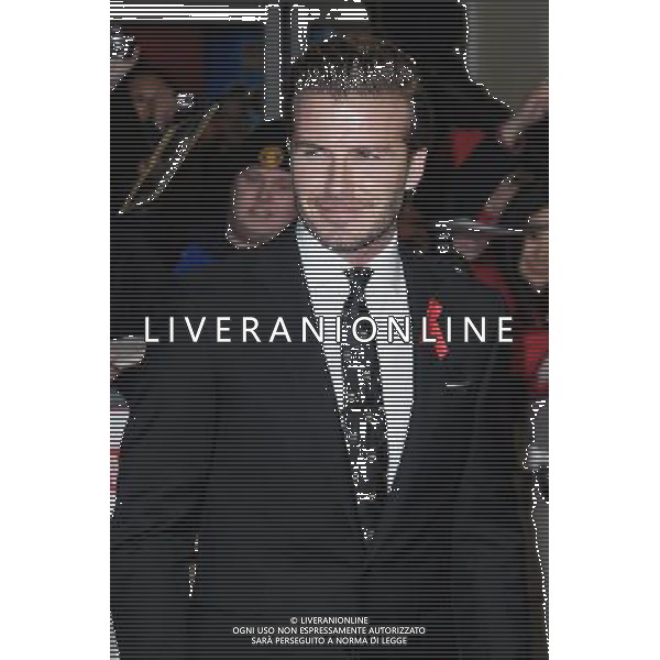 David Beckham attends the The Class of 92 World Premiere on 01/12/2013 at ODEON West End, London. Persons pictured: David Beckham. Picture by Julie Edwards AG ALDO LIVERANI SAS ONLY ITALY