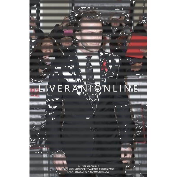 David Beckham attends the The Class of 92 World Premiere on 01/12/2013 at ODEON West End, London. Persons pictured: David Beckham. Picture by Julie Edwards AG ALDO LIVERANI SAS ONLY ITALY