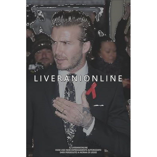 David Beckham attends the The Class of 92 World Premiere on 01/12/2013 at ODEON West End, London. Persons pictured: David Beckham. Picture by Julie Edwards AG ALDO LIVERANI SAS ONLY ITALY