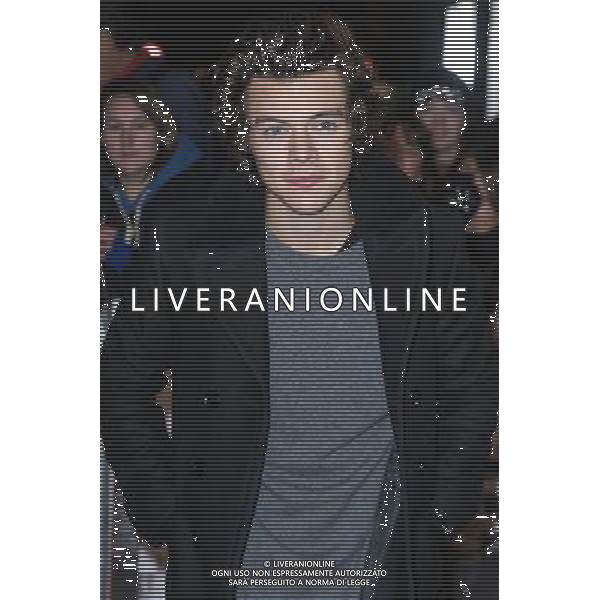 Harry Styles attends the The Class of 92 World Premiere on 01/12/2013 at ODEON West End, London. Persons pictured: Harry Styles. Picture by Julie Edwards AG ALDO LIVERANI SAS ONLY ITALY