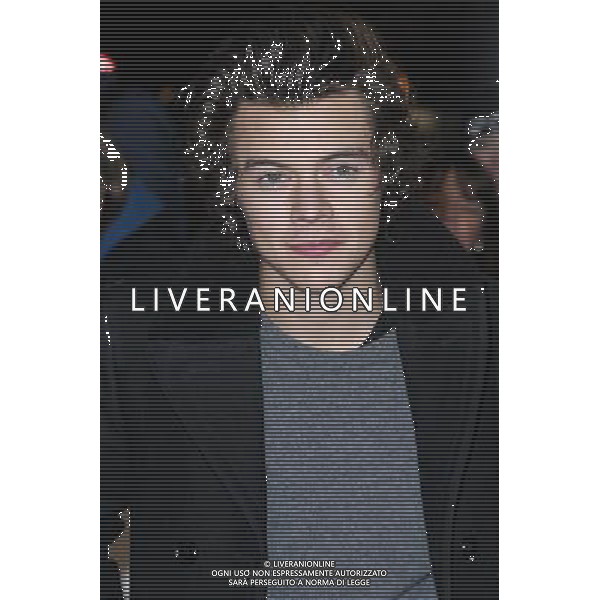 Harry Styles attends the The Class of 92 World Premiere on 01/12/2013 at ODEON West End, London. Persons pictured: Harry Styles. Picture by Julie Edwards AG ALDO LIVERANI SAS ONLY ITALY