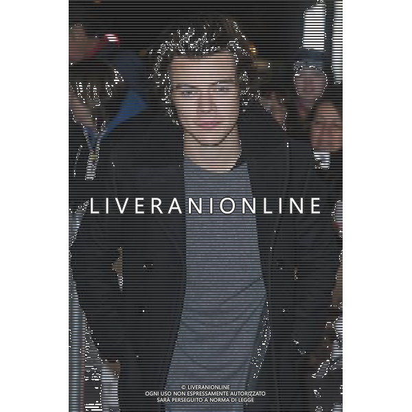 Harry Styles attends the The Class of 92 World Premiere on 01/12/2013 at ODEON West End, London. Persons pictured: Harry Styles. Picture by Julie Edwards AG ALDO LIVERANI SAS ONLY ITALY