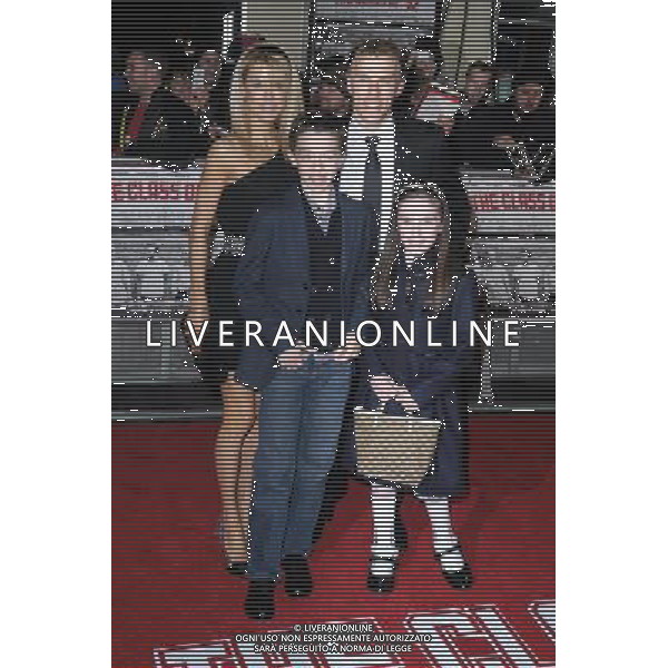 Phil Neville attends the The Class of 92 World Premiere on 01/12/2013 at ODEON West End, London. Persons pictured: Phil Neville and family. Picture by Julie Edwards AG ALDO LIVERANI SAS ONLY ITALY