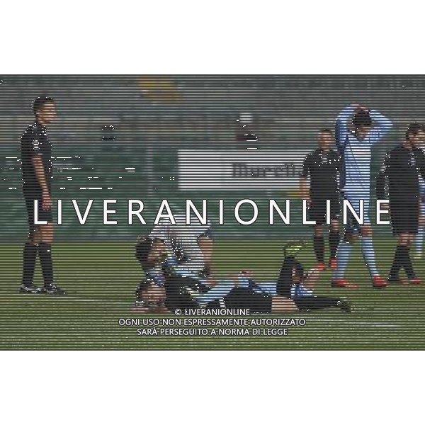 bergamo, stadio atleti azzurri d\'italia, 02 dicembre 2013, nella foto DAVIDE FACCHIN ,ph.moro/ALDO LIVERANI ©/AGENZIA ALDO LIVERANI SAS ALBINO LEFFE PAVIA LEGA PRO