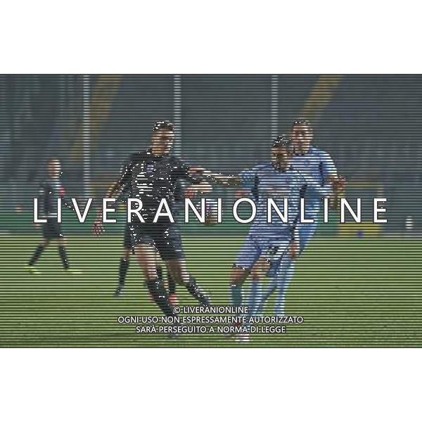 bergamo, stadio atleti azzurri d\'italia, 02 dicembre 2013, nella foto TAUGORDEAU ANTHONY ,ph.moro/ALDO LIVERANI ©/AGENZIA ALDO LIVERANI SAS ALBINO LEFFE PAVIA LEGA PRO