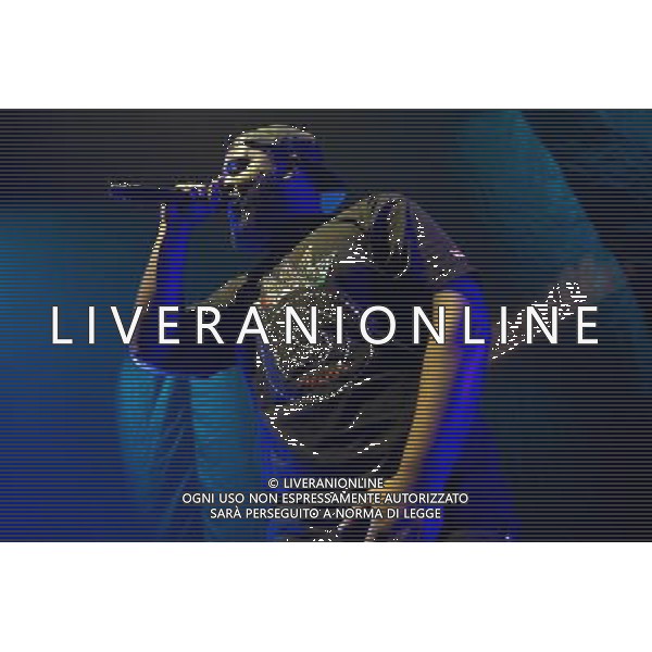 New York rapper Bas (aka Abbas \'Bas\' Hamad), signed to J. Cole\'s label, supports him at the Eventim Apollo (Hammersmith Apollo), London, England, UK on 1st December 2013. AG ALDO LIVERANI SAS ONLY ITALY