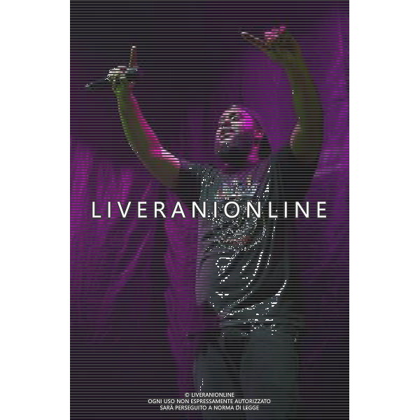 New York rapper Bas (aka Abbas \'Bas\' Hamad), signed to J. Cole\'s label, supports him at the Eventim Apollo (Hammersmith Apollo), London, England, UK on 1st December 2013. AG ALDO LIVERANI SAS ONLY ITALY