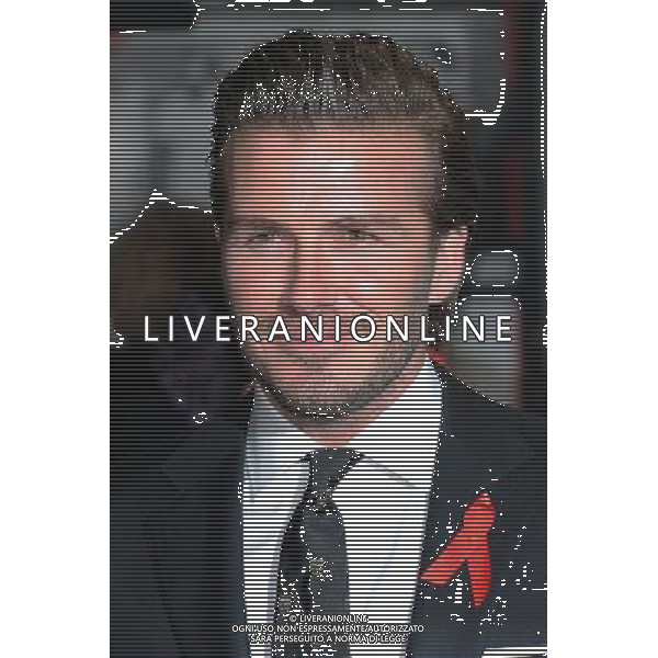 David Beckham attends the World Premiere of The Class Of 92, Odeon West End, London. 1st December 2013 ©PHOTOSHOT/AGENZIA ALDO LIVERANI SAS -