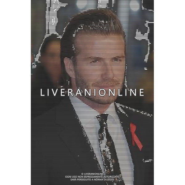 David Beckham attends the World Premiere of The Class Of 92, Odeon West End, London. 1st December 2013 ©PHOTOSHOT/AGENZIA ALDO LIVERANI SAS -