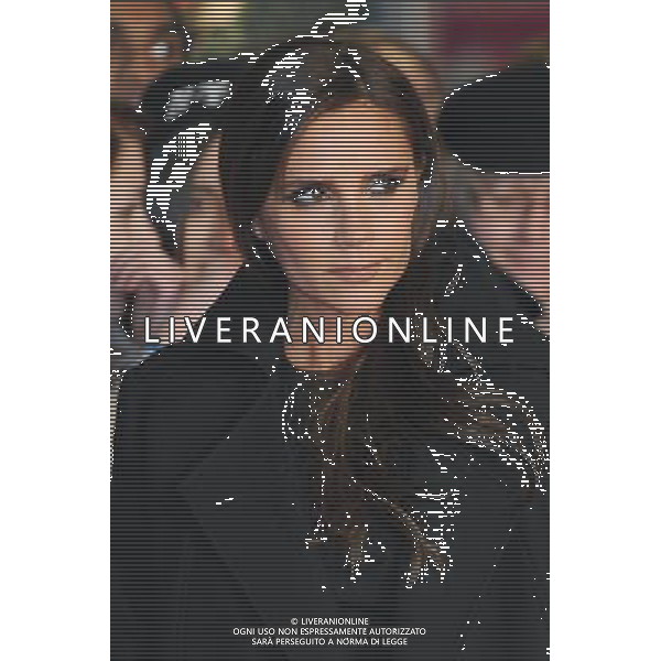 Victoria Beckham attends the World Premiere of The Class Of 92, Odeon West End, London. 1st December 2013 AG ALDO LIVERANI SAS ONLY ITALY