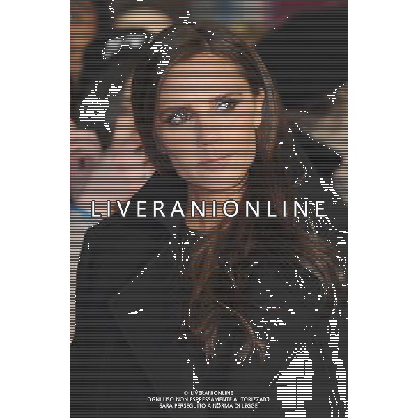 Victoria Beckham attends the World Premiere of The Class Of 92, Odeon West End, London. 1st December 2013 AG ALDO LIVERANI SAS ONLY ITALY