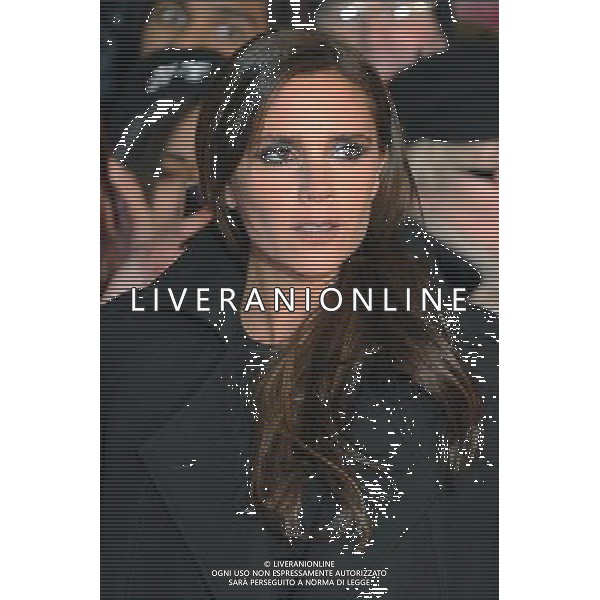 Victoria Beckham attends the World Premiere of The Class Of 92, Odeon West End, London. 1st December 2013 AG ALDO LIVERANI SAS ONLY ITALY