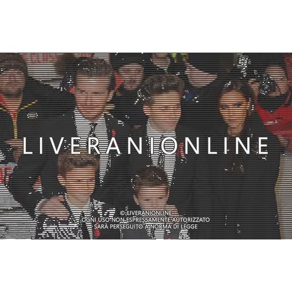 David Beckham, Victoria Beckham and sons Brooklyn, Cruz and Romeo, The Class of 92 World Premiere, Odeon West End, Leicester Square, London. 01.12.13 AG ALDO LIVERANI SAS ONLY ITALY