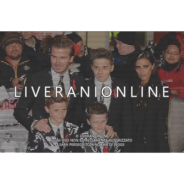 David Beckham, Victoria Beckham and sons Brooklyn, Romeo and Cruz, Class of 92 World Premiere, Odeon West End, Leicester Square, London. 01.12.13 AG ALDO LIVERANI SAS ONLY ITALY