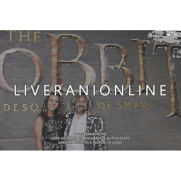 Katie Jackson, Peter Jackson at the \'The Hobbit\' Premiere at Dolby Theater on December 2, 2013 in Los Angeles, CA AG ALDO LIVERANI SAS ONLY ITALY