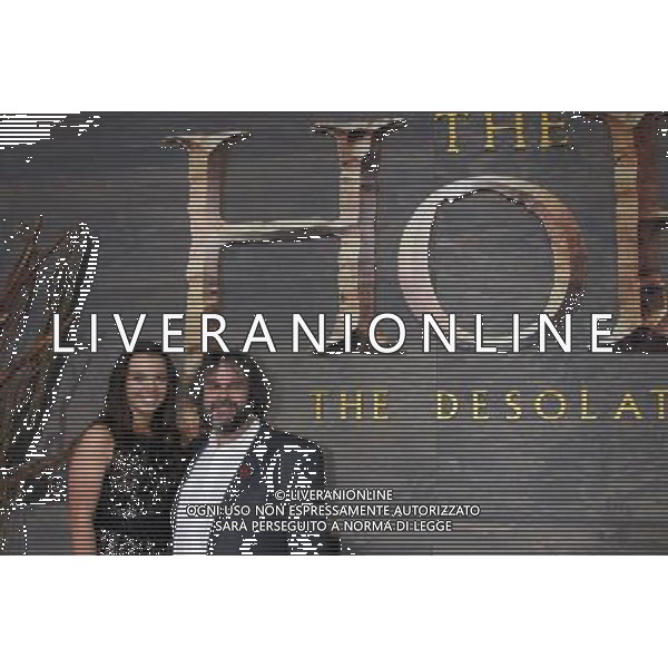 Katie Jackson, Peter Jackson at the \'The Hobbit\' Premiere at Dolby Theater on December 2, 2013 in Los Angeles, CA AG ALDO LIVERANI SAS ONLY ITALY