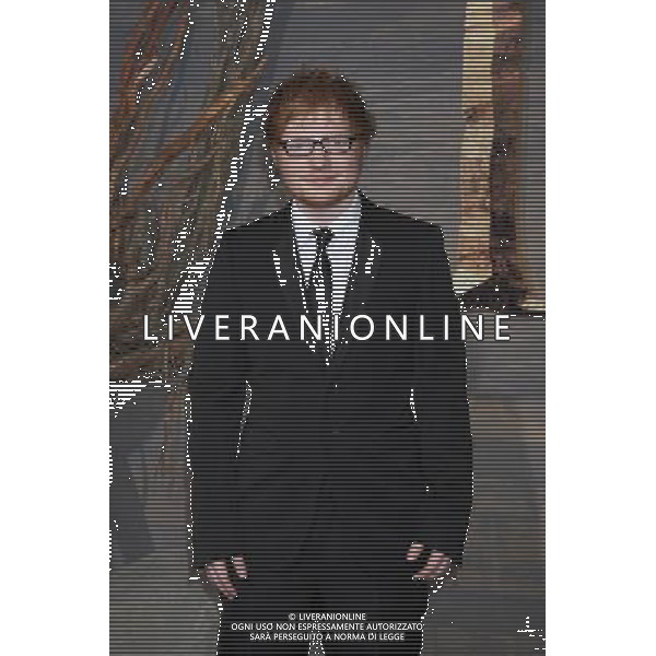 Ed Sheeran at the \'The Hobbit\' Premiere at Dolby Theater on December 2, 2013 in Los Angeles, CA ©PHOTOSHOT/AGENZIA ALDO LIVERANI SAS -