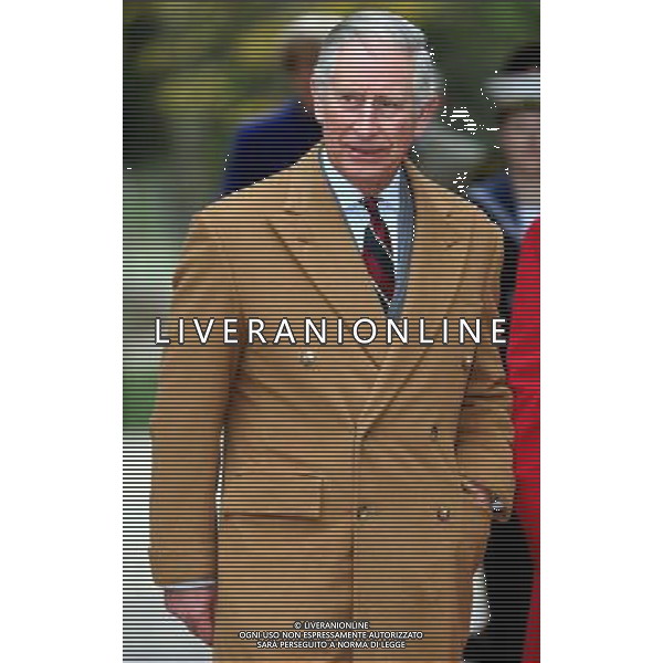 The Prince of Wales arrives at The Higgins museum during a visit to Bedford. ©PHOTOSHOT/AGENZIA ALDO LIVERANI SAS - - REALI INGLESI: Il Principe Carlo d\'inghilterra durante la sua visita a Bedfordshire