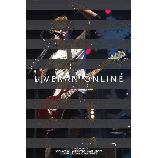 English pop rock band McFly perform at Indigo2, London, England, UK for Magic 105.4 FM\'s Sparkle Gala on the 3rd December 2013. The band consists of Tom Fletcher (lead vocals/guitar), Danny Jones (lead vocals/guitar), Dougie Poynter (bass) and Harry Judd (drums). ©PHOTOSHOT/AGENZIA ALDO LIVERANI SAS - ITALY ONLY - EDITORIAL USE ONLY