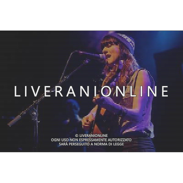Paper Aeroplanes perform live at O2 Shepherd\'s Bush Empire, supporting The Leisure Society. Shepherd\'s Bush, London, United Kingdom. Sarah Howells, Richard Llewellyn. 05 December 2013. AG ALDO LIVERANI SAS ONLY ITALY