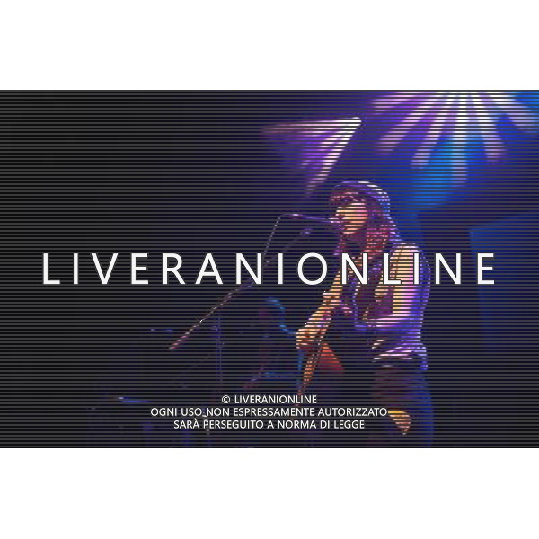 Paper Aeroplanes perform live at O2 Shepherd\'s Bush Empire, supporting The Leisure Society. Shepherd\'s Bush, London, United Kingdom. Sarah Howells, Richard Llewellyn. 05 December 2013. AG ALDO LIVERANI SAS ONLY ITALY