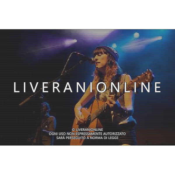 Paper Aeroplanes perform live at O2 Shepherd\'s Bush Empire, supporting The Leisure Society. Shepherd\'s Bush, London, United Kingdom. Sarah Howells, Richard Llewellyn. 05 December 2013. AG ALDO LIVERANI SAS ONLY ITALY