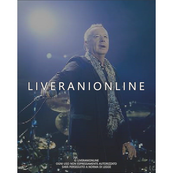 Simple Minds plays O2 Arena on 30/11/2013 at O2 Arena, London. Persons pictured: Kim Kerr, James Kerr. ©PHOTOHSOT/AGENZIA ALDO LIVERANI SAS - ITALY ONLY - EDITORIAL USE ONLY