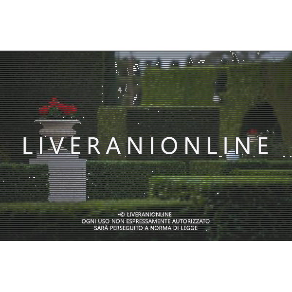 (131207) -- HAIFA (ISRAEL), Dec. 7, 2013 () -- Photo taken on Dec. 4, 2013, shows a garden in front of the Shrine of Baha\'u\'llah in Bahji near Acre, Israel. The Baha\'i Holy Places in Haifa and Western Galilee in Israel was inscribed on the UNESCO World Heritage List in 2008 for their profound spiritual meaning and the testimony they bear to the strong tradition of pilgrimage in the Baha\'i faith. The property includes the two most holy places in the Baha\'i religion associated with the founders, the Shrine of Baha\'u\'llah in Acre and the Shrine of the Bab in Haifa, together with their surrounding gardens, associated buildings and monuments. These two shrines are part of a larger complex of buildings, monuments and sites at seven distinct locations in Haifa and Western Galilee that are visited as part of the Baha\'i pilgrimage. (/Li Rui) AG ALDO LIVERANI SAS ONLY ITALY