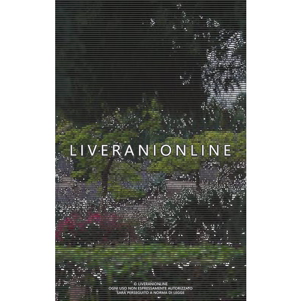 (131207) -- HAIFA (ISRAEL), Dec. 7, 2013 () -- Photo taken on Dec. 4, 2013, shows a variety of flora at a garden in front of the Shrine of Baha\'u\'llah in Bahji near Acre, Israel. The Baha\'i Holy Places in Haifa and Western Galilee in Israel was inscribed on the UNESCO World Heritage List in 2008 for their profound spiritual meaning and the testimony they bear to the strong tradition of pilgrimage in the Baha\'i faith. The property includes the two most holy places in the Baha\'i religion associated with the founders, the Shrine of Baha\'u\'llah in Acre and the Shrine of the Bab in Haifa, together with their surrounding gardens, associated buildings and monuments. These two shrines are part of a larger complex of buildings, monuments and sites at seven distinct locations in Haifa and Western Galilee that are visited as part of the Baha\'i pilgrimage. (/Li Rui) AG ALDO LIVERANI SAS ONLY ITALY