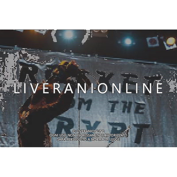 Rocket From The Crypt perform live at Koko, Camden, on Friday 6 December 2013. Picture shows ND (real name Andy Stamets). AG ALDO LIVERANI SAS ONLY ITALY