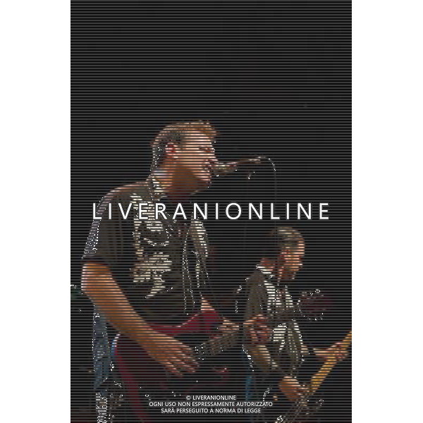 Rocket From The Crypt perform live at Koko, Camden, on Friday 6 December 2013. Picture shows Speedo (real name John Reis). AG ALDO LIVERANI SAS ONLY ITALY