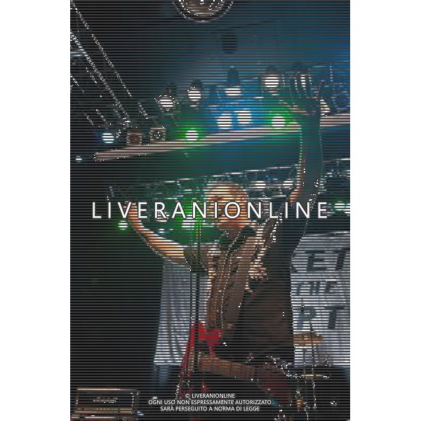 Rocket From The Crypt perform live at Koko, Camden, on Friday 6 December 2013. Picture shows Speedo (real name John Reis). AG ALDO LIVERANI SAS ONLY ITALY