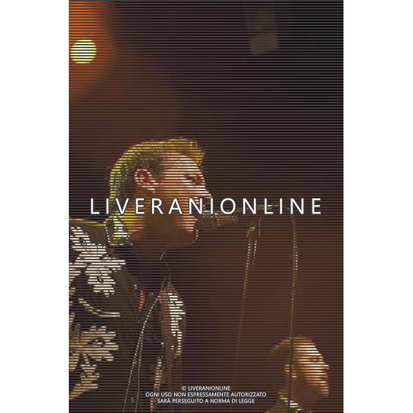 Rocket From The Crypt perform live at Koko, Camden, on Friday 6 December 2013. Picture shows Speedo (real name John Reis). AG ALDO LIVERANI SAS ONLY ITALY