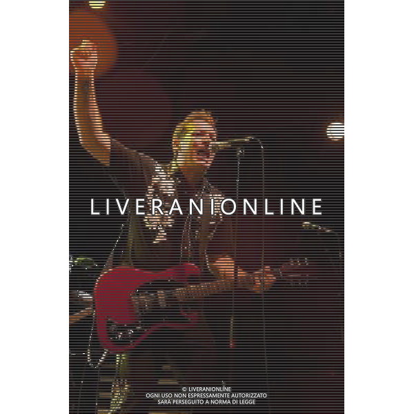 Rocket From The Crypt perform live at Koko, Camden, on Friday 6 December 2013. Picture shows Speedo (real name John Reis). AG ALDO LIVERANI SAS ONLY ITALY