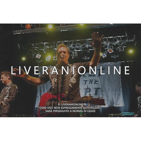 Rocket From The Crypt perform live at Koko, Camden, on Friday 6 December 2013. Picture shows Speedo (real name John Reis). AG ALDO LIVERANI SAS ONLY ITALY