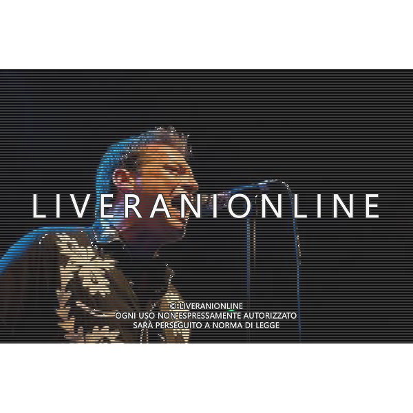 Rocket From The Crypt perform live at Koko, Camden, on Friday 6 December 2013. Picture shows Speedo (real name John Reis). AG ALDO LIVERANI SAS ONLY ITALY