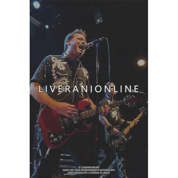 Rocket From The Crypt perform live at Koko, Camden, on Friday 6 December 2013. Picture shows Speedo (real name John Reis) and and Petey X (real name Pete Reichert). AG ALDO LIVERANI SAS ONLY ITALY