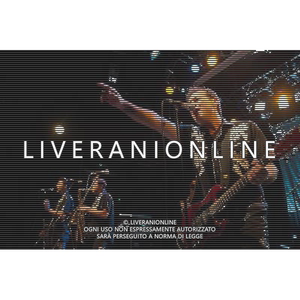 Rocket From The Crypt perform live at Koko, Camden, on Friday 6 December 2013. Picture shows Speedo (real name John Reis), Apollo 9 (real name Paul O\'Beirne) and JC 2000 (real name Jason Crane). AG ALDO LIVERANI SAS ONLY ITALY