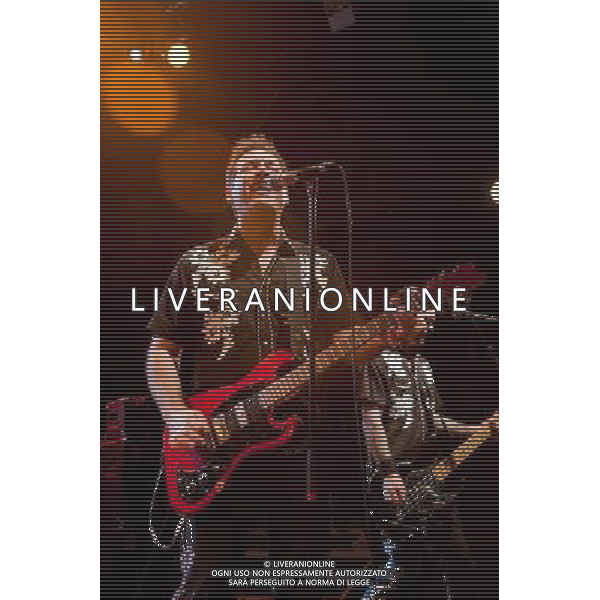 Rocket From The Crypt perform live at Koko, Camden, on Friday 6 December 2013. Picture shows Speedo (real name John Reis). AG ALDO LIVERANI SAS ONLY ITALY