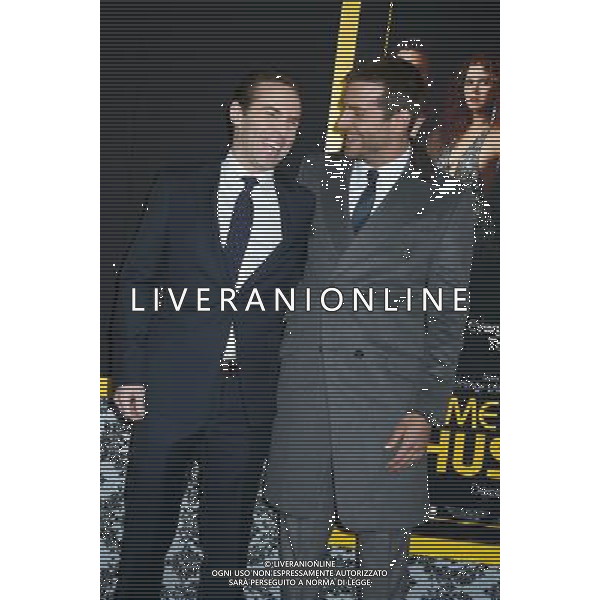 Alessandro Nivola and Bradley Cooper arrive at the World Premiere of \'American Hustle\' on December 8, 2013 at The Ziegfeld Theatre in New York City. photo by RobinPlatzer/ TwinImages/Photoshot AG ALDO LIVERANI SAS ONLY ITALY