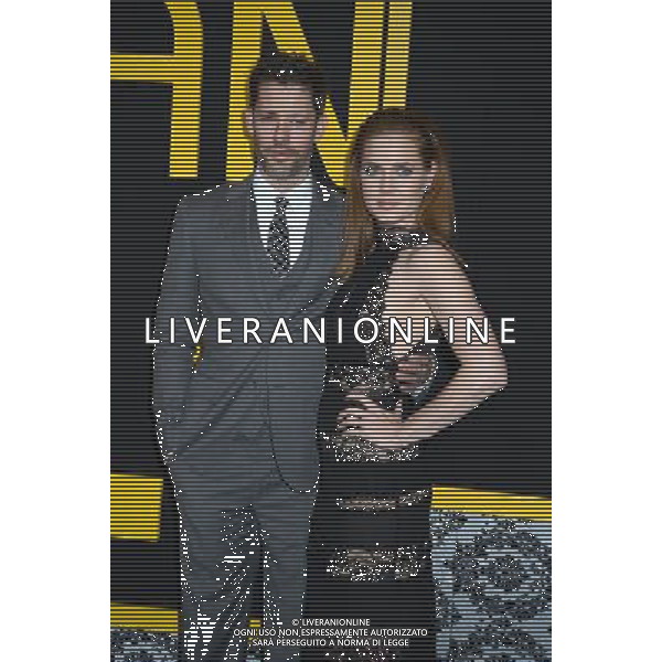 Amy Adams and husband Darren Le Gallo arrive at the World Premiere of \'American Hustle\' on December 8, 2013 at The Ziegfeld Theatre in New York City. photo by RobinPlatzer/ TwinImages/Photoshot AG ALDO LIVERANI SAS ONLY ITALY
