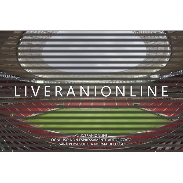 (131210) -- BRASILIA, Dec. 10, 2013 () -- Photo taken on Dec. 9, 2013 shows a view of the Mane Garrincha Stadium in Brasilia, capital of Brazil. The Mane Garrincha Stadium, which has 68,000 seats, will host seven matches during the 2014 FIFA World Cup finals. (/Xu Zijian) AG ALDO LIVERANI SAS ONLY ITALY
