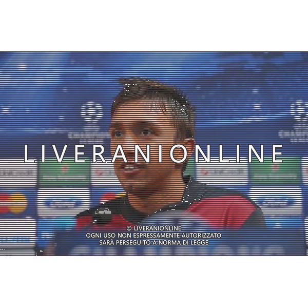 Galatasaray s goalkeeper Fernando Muslera give a press conference at the Florya training Center on December 9, 2013, on the eve of the UEFA Champions League football match Galatasaray vs Juventus. AG ALDO LIVERANI SAS ONLY ITALY AG ALDO LIVERANI SAS ONLY ITALY