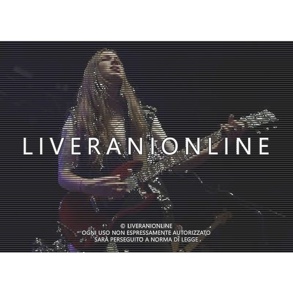 Danielle Haim of Haim performs live at Manchester Ritz, Manchester, England, 8th December 2013. AG ALDO LIVERANI SAS ONLY ITALY