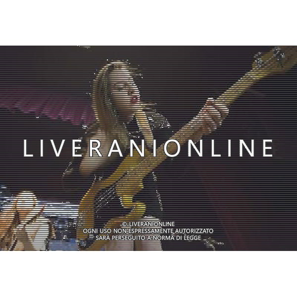Este Haim of Haim performs live at Manchester Ritz, Manchester, England, 8th December 2013. AG ALDO LIVERANI SAS ONLY ITALY